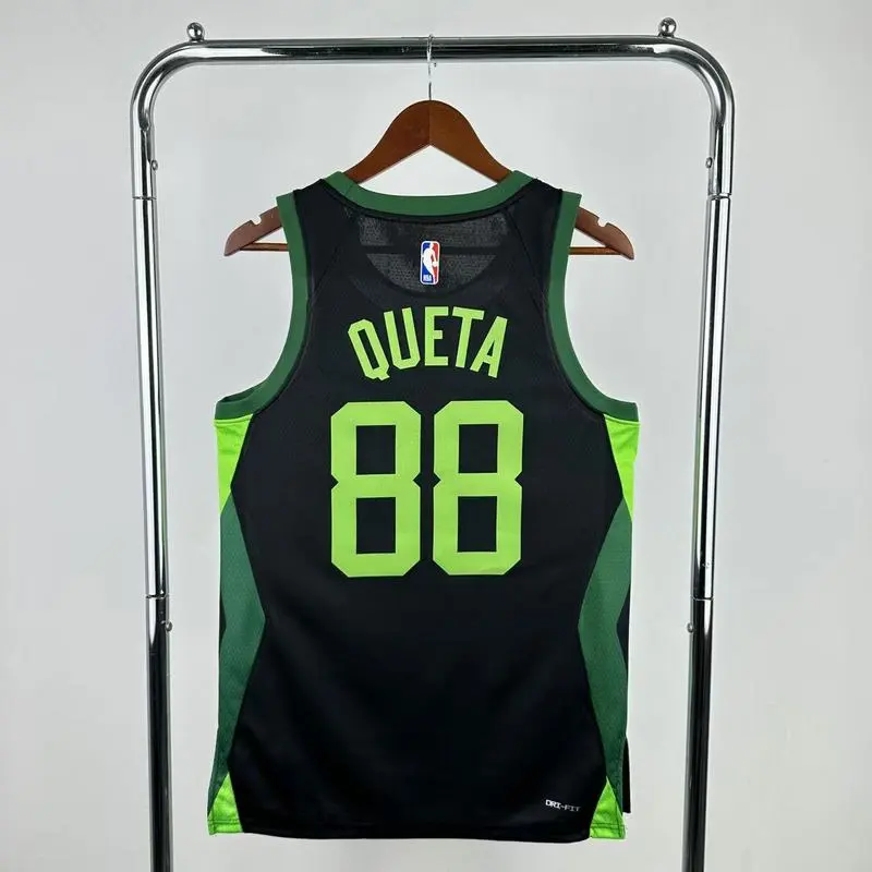 2025 NBA Boston Celtics 88 QUETA Basketball Jersey