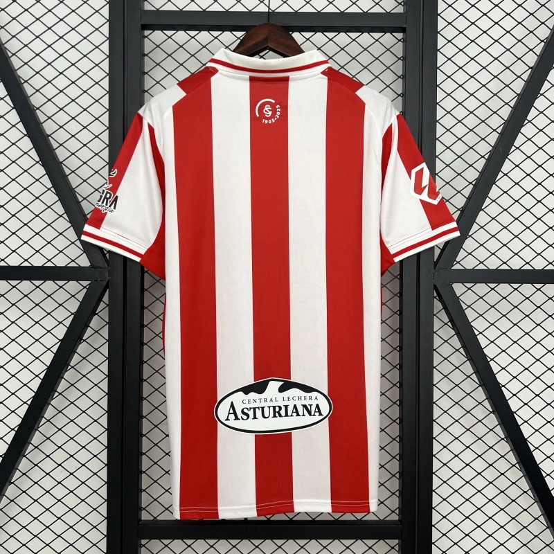 2025-26 Sporting Gijon Home Football jersey
