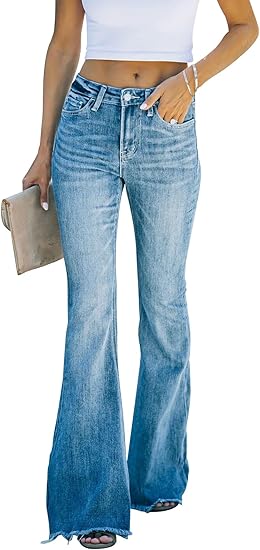 Women's Flare Bell Bottom Jeans