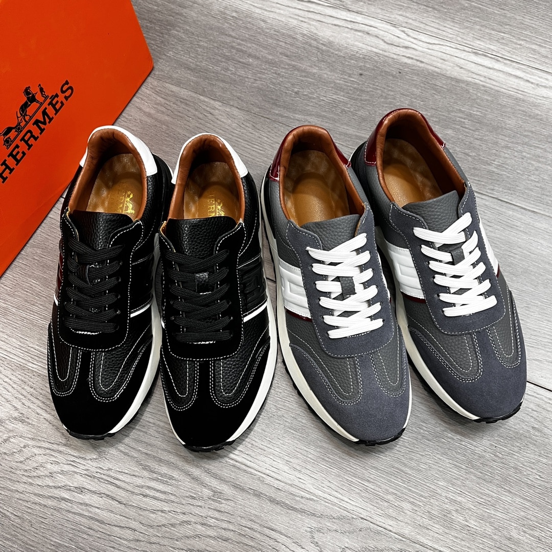 Hermes Trail Sneaker Black