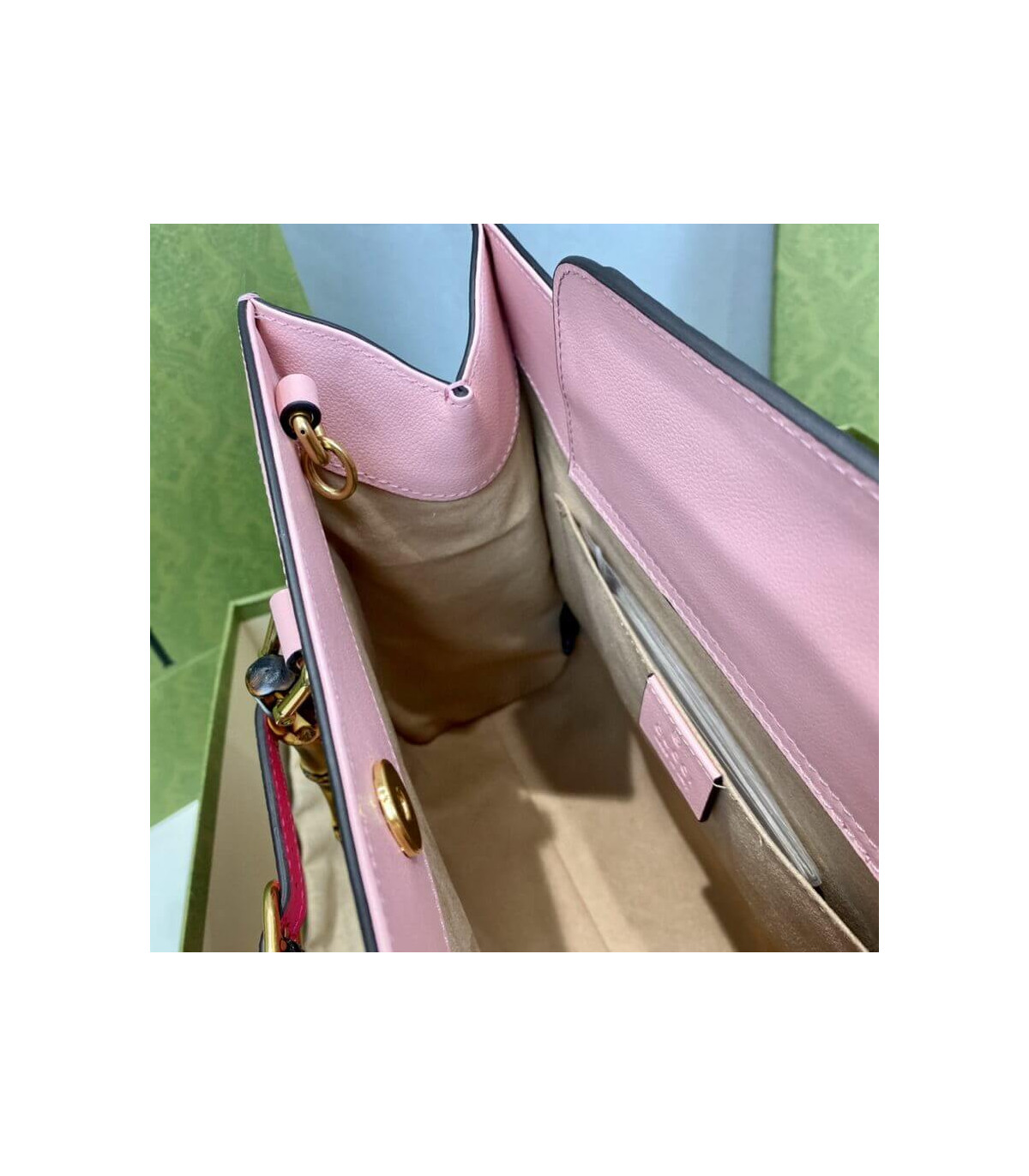 Gucci Diana Small Tote Bag Pink