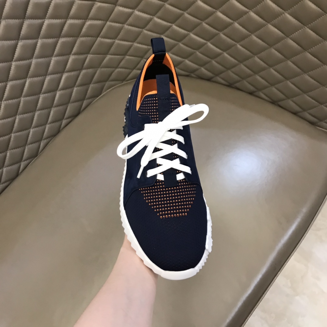 HERMES DEPART SNEAKER DARK BLUE