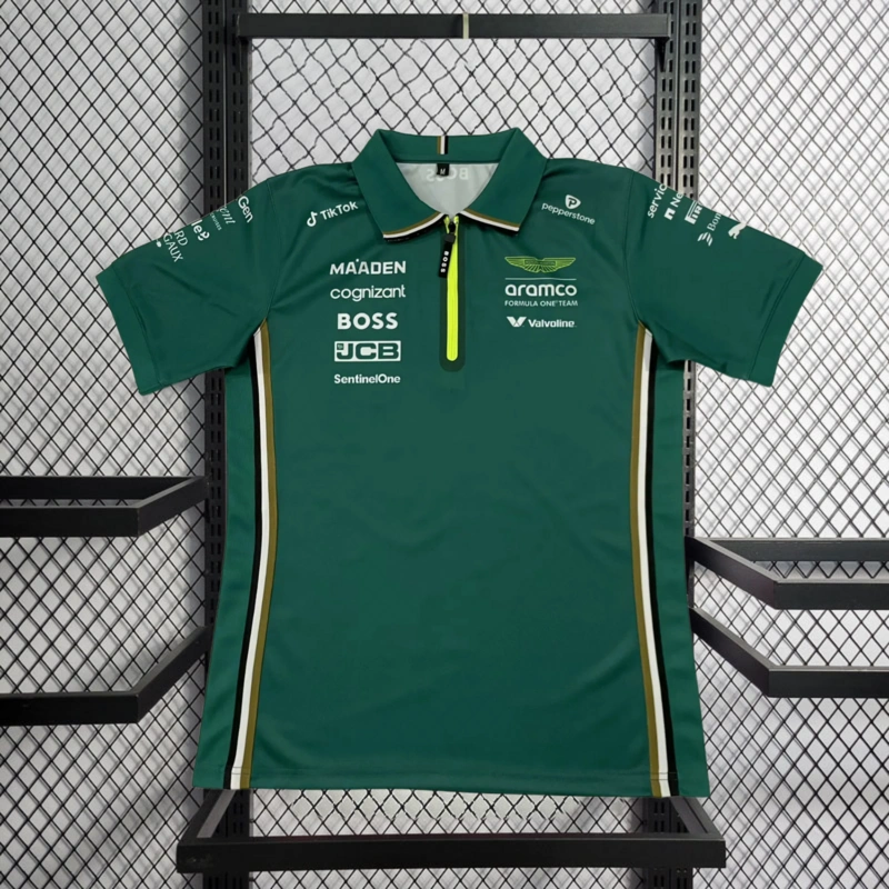 2025 F1 Aston Martin polo Racing Suit