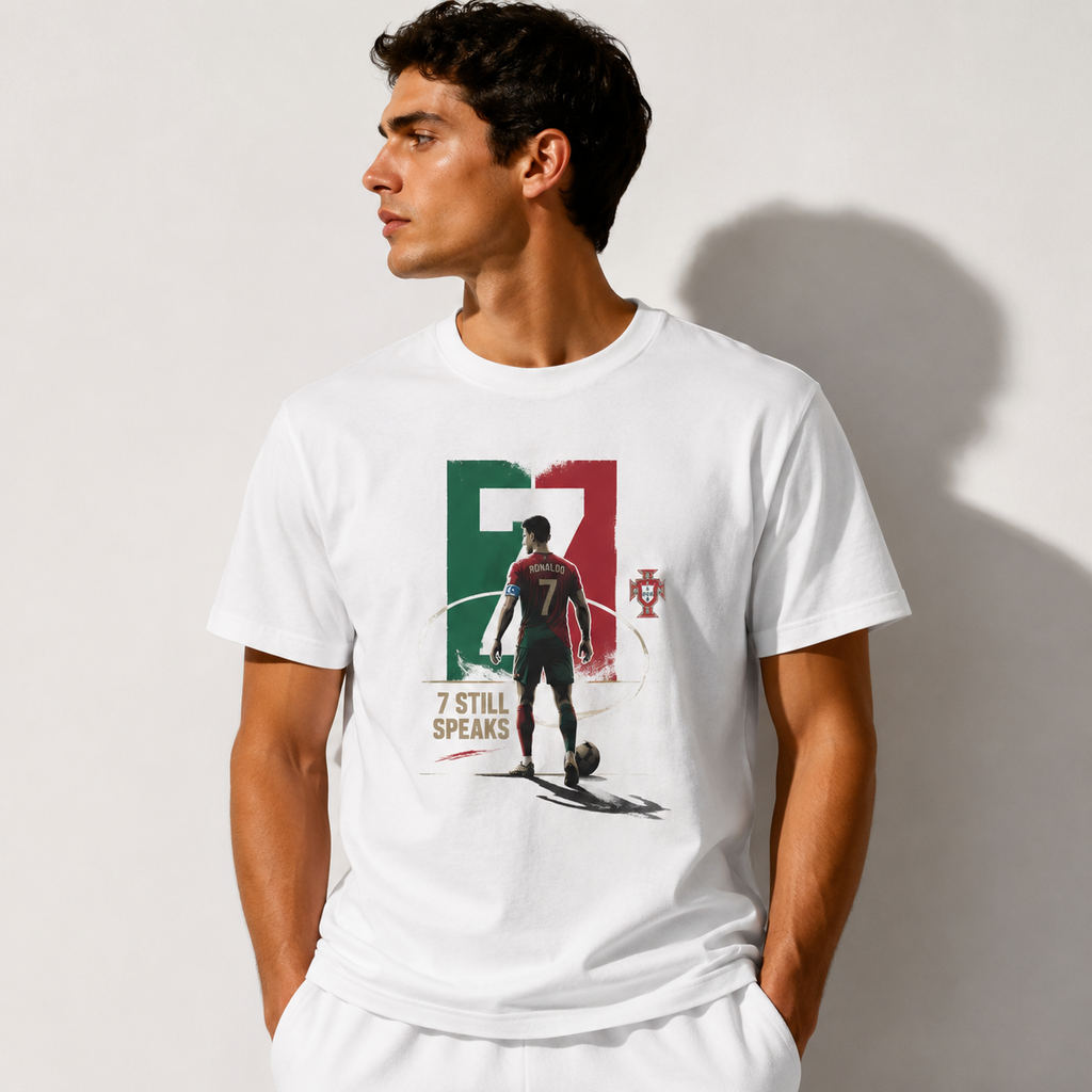 Cristiano Ronaldo Pure Cotton Unisex T-Shirt – Limited-Time Offer