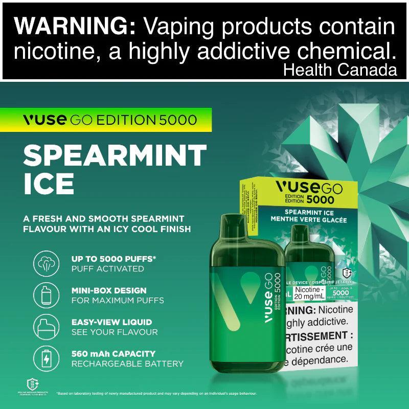 Vuse GO 5000 - Spearmint Ice