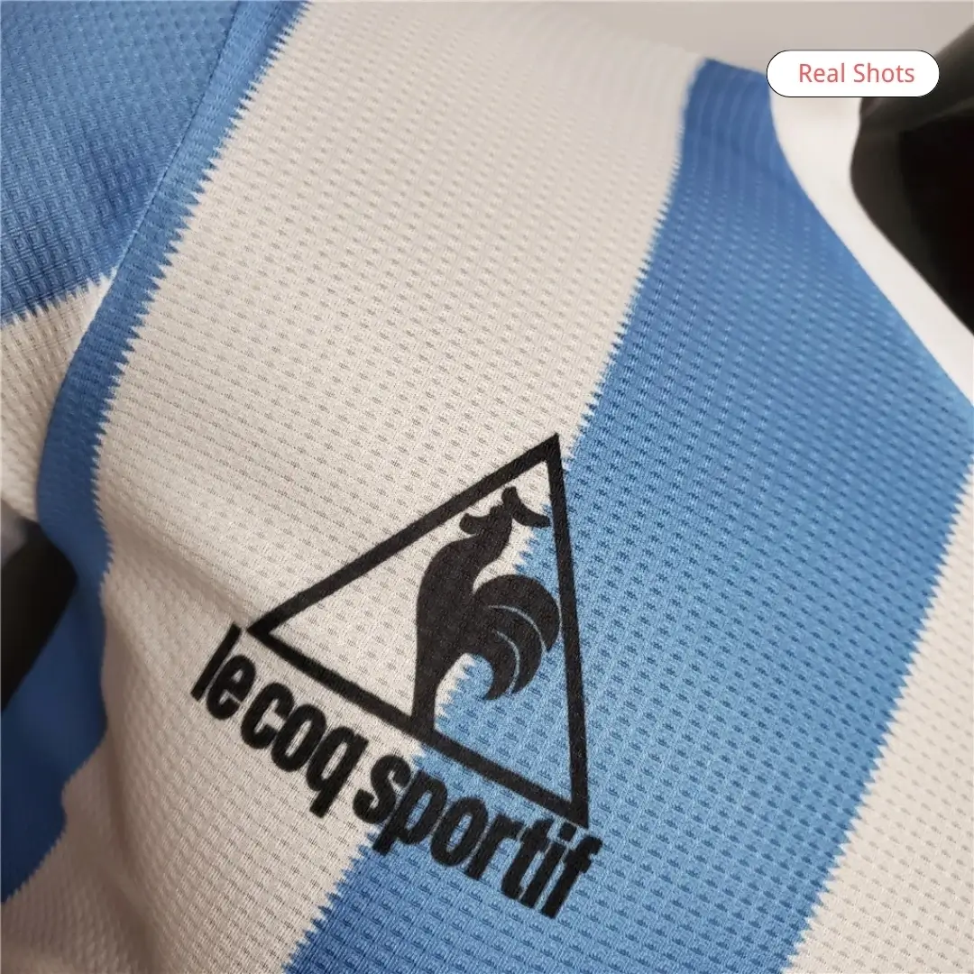 Maradona #10 Argentina 1986 Home Retro Football Jersey - Player Version