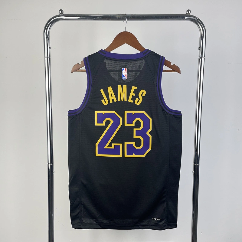 2024 NBA Lakers 23 JAMES Basketball Jersey