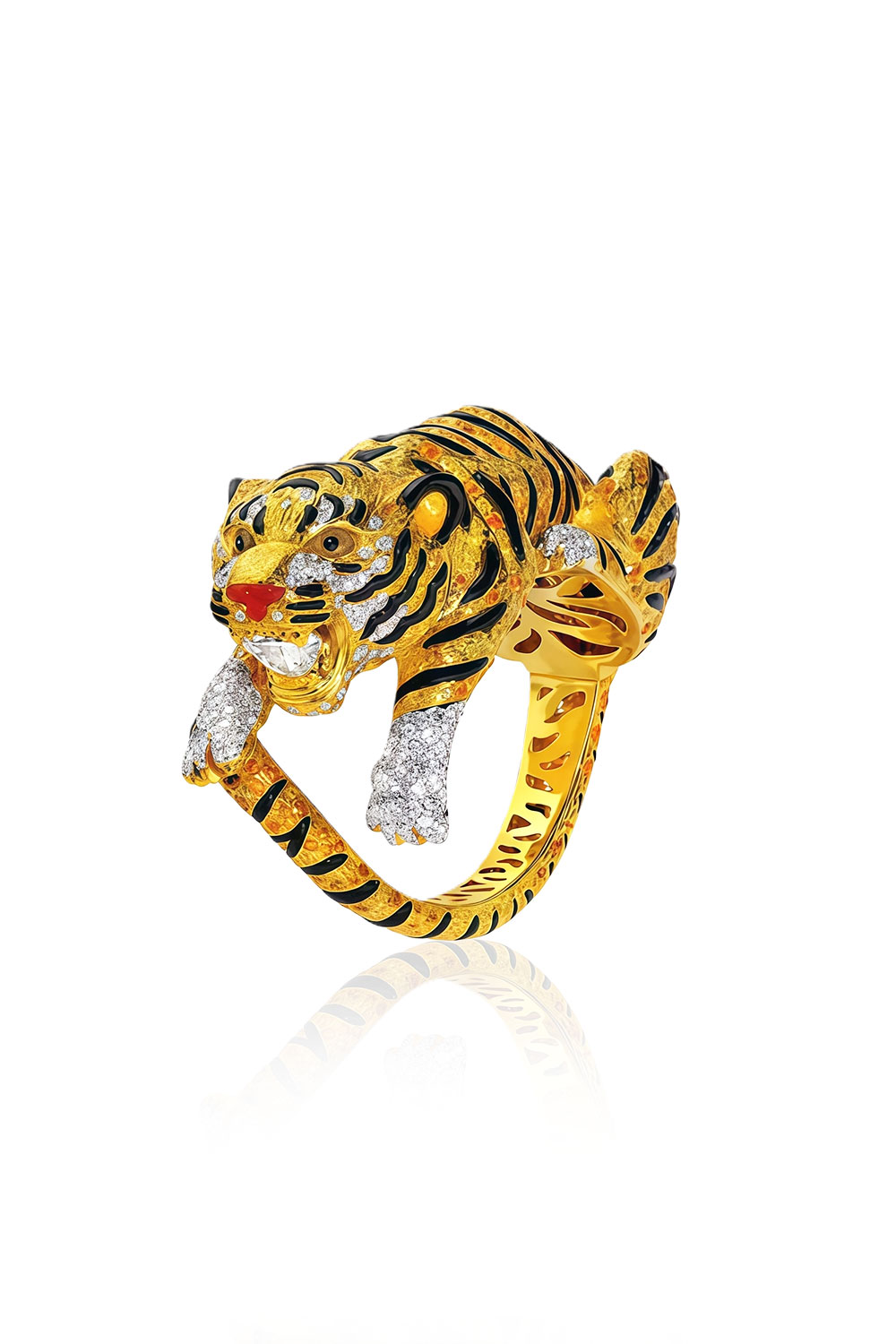 Tiger-Themed Custom Bracelet