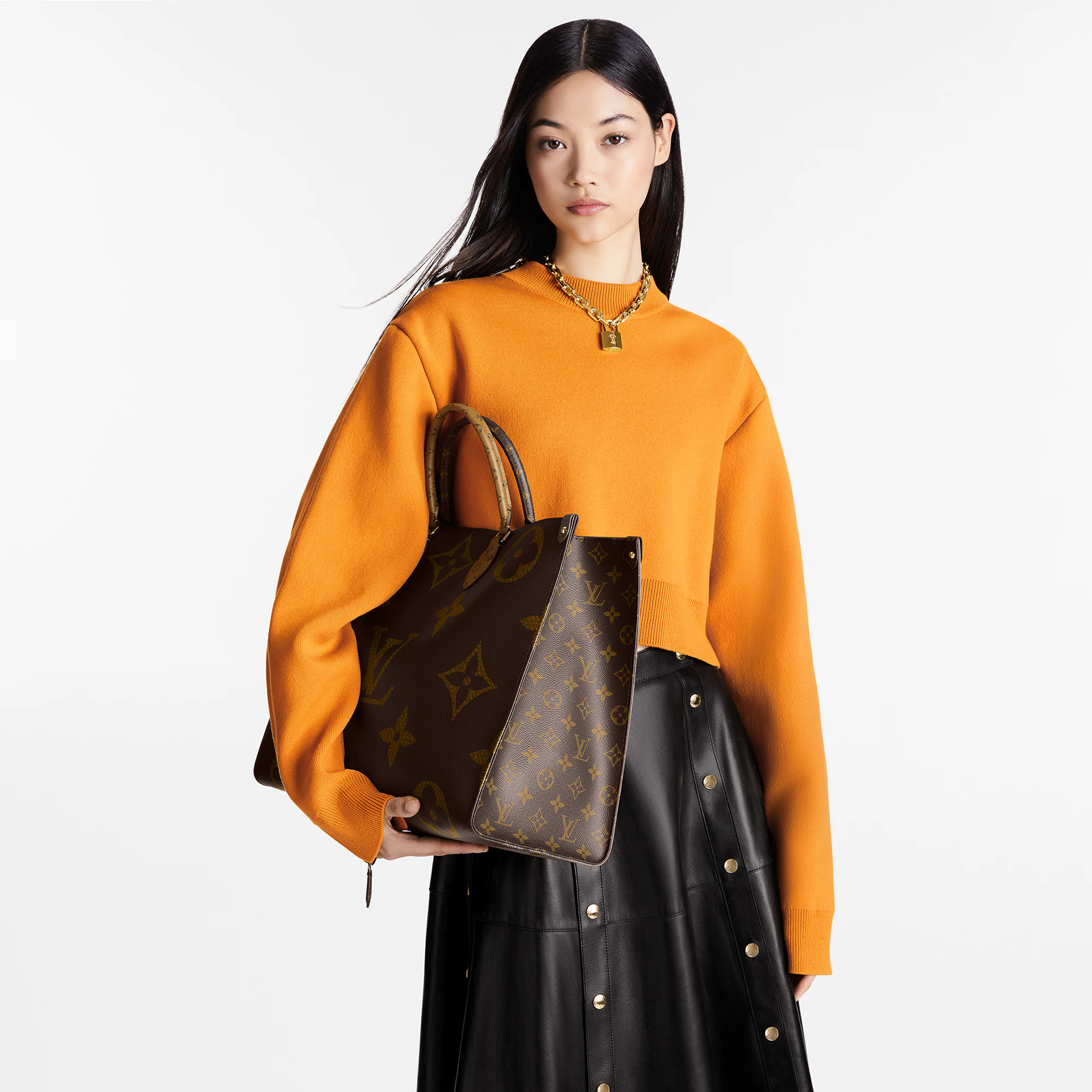 Louis Vuitton Onthego Gm Monogram Giant Canvas, Brown Monogram M45320 41cm