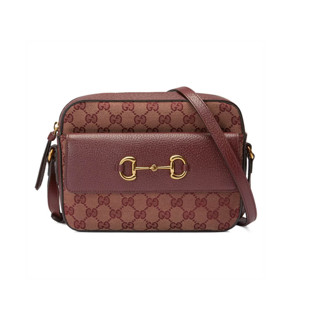 Gucci Horsebit 1955 Small Bag in Burgundy