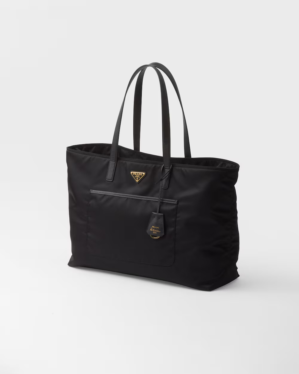 Prada Re-Edition 1978 large Re-Nylon Saffiano leather tote bag 43cm/ 16.9 in