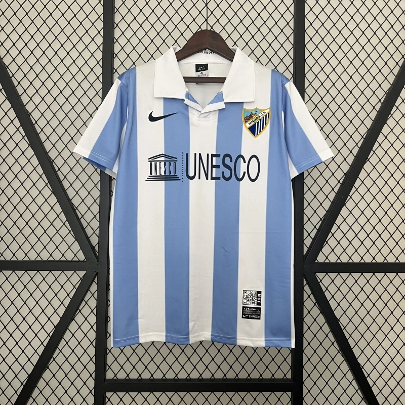 Retro 2012-13 Malaga Home Football jersey Retro