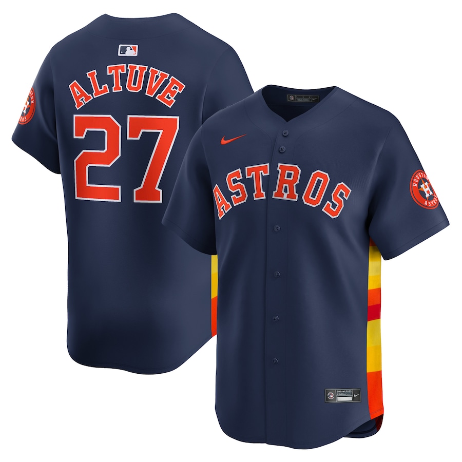 Jose Altuve Houston Astros Alternate Limited Player Jersey  Navy