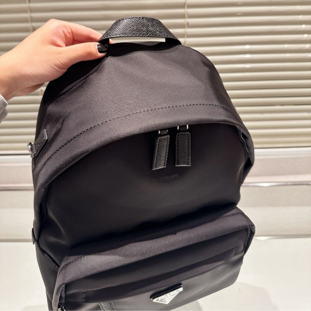Prada Re Nylon Backpack Black 42Cm