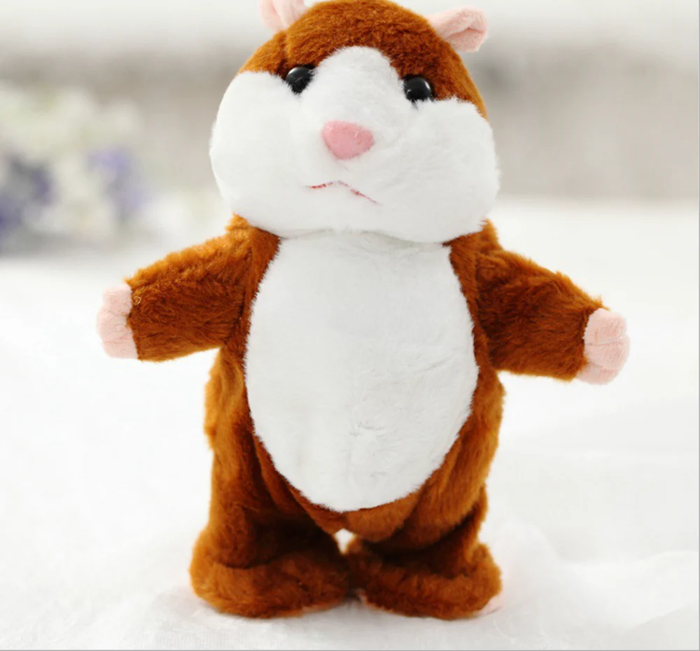 The hamster who repeats what we say