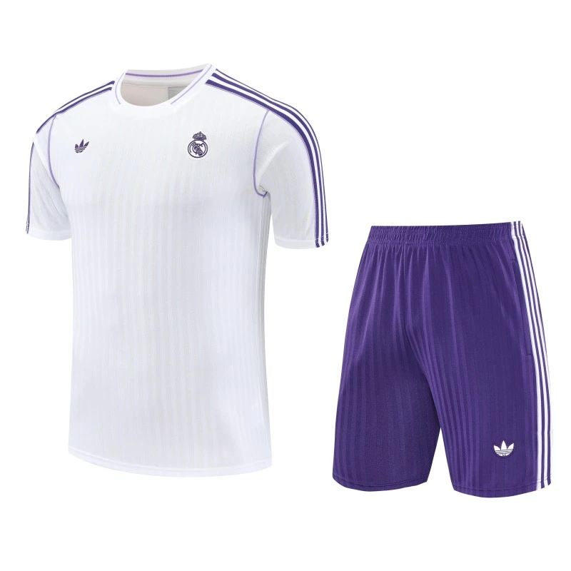 2025-26 Real Madrid Short Sleeve Training Wear