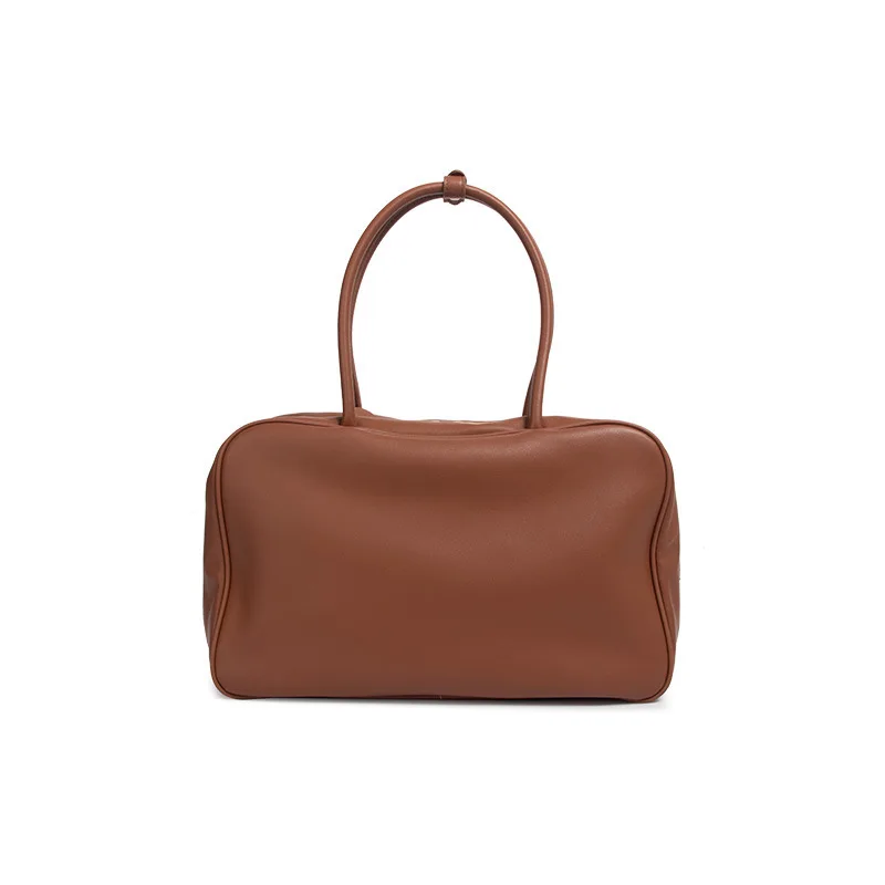 Tote large bag for women, large capacity versatile for work, niche high-end handbag, Boston bag