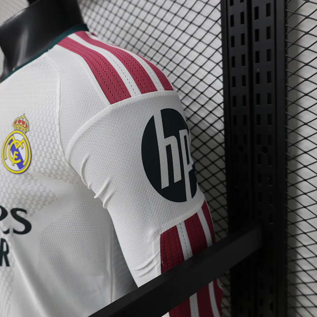 2026/27 La Liga Real Madrid Team Home Football Jersey Player Version Long Sleeves - JerseyFun