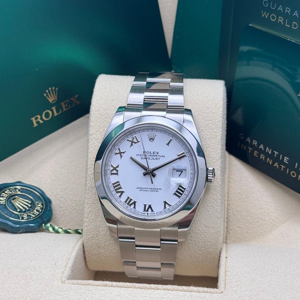 [Superclone] Rolex Datejust 41mm White Dial Oyster 126300