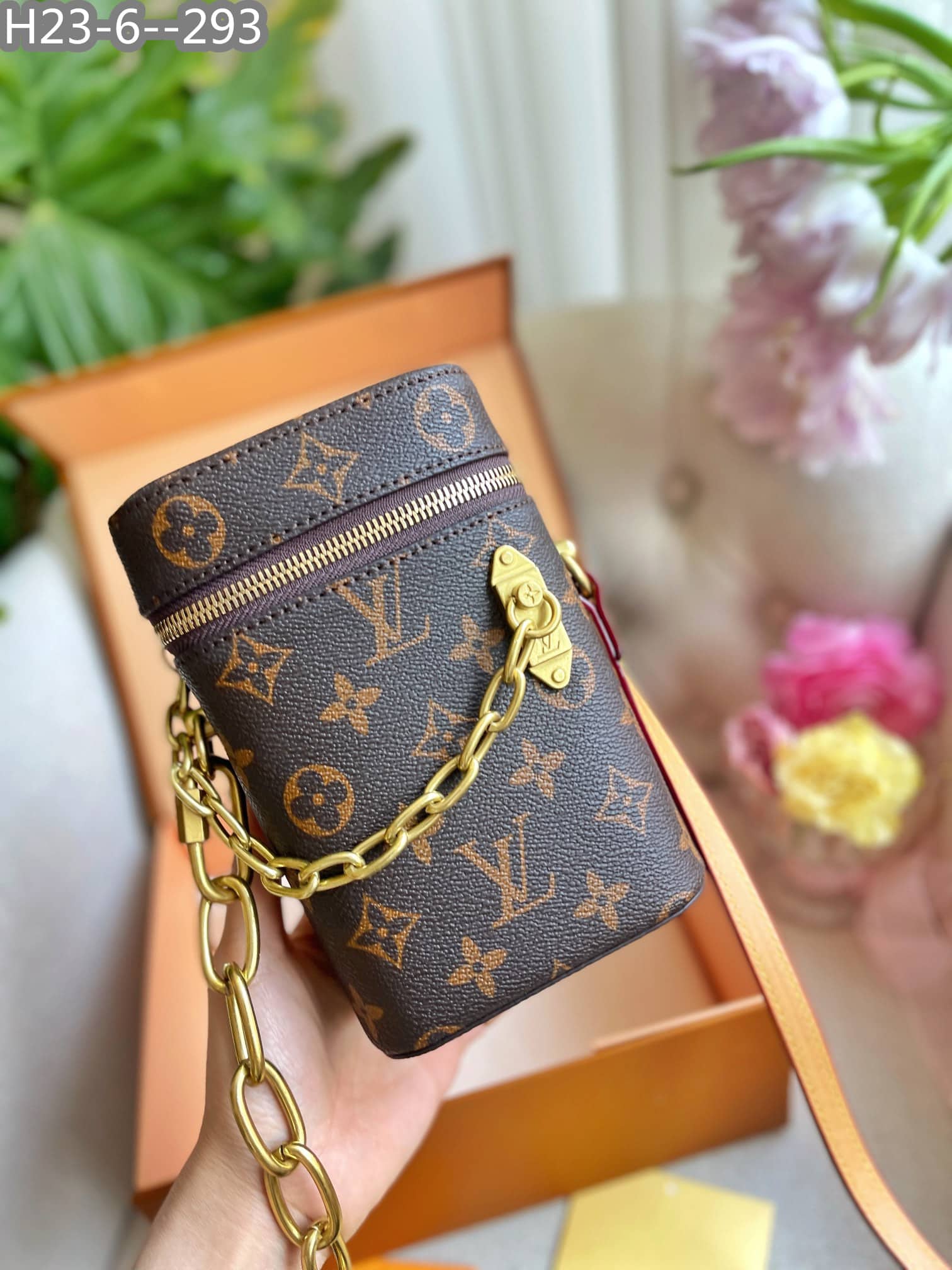 Louis Vuitton Phone Box Monogram Legacy Brown 18Cm M44914