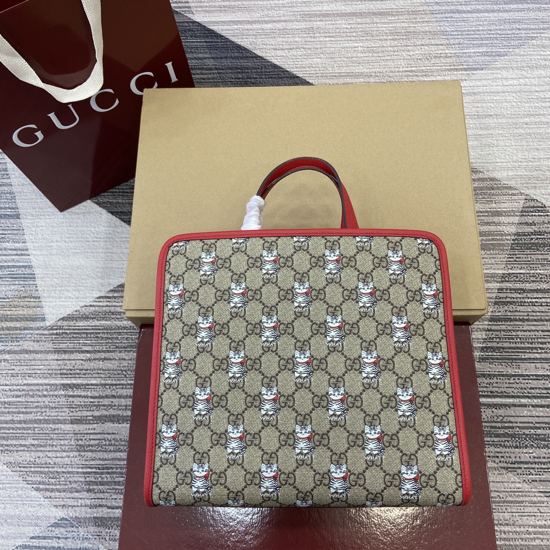 Gucci 2024 Cruise Kids' Animal-Print Tote