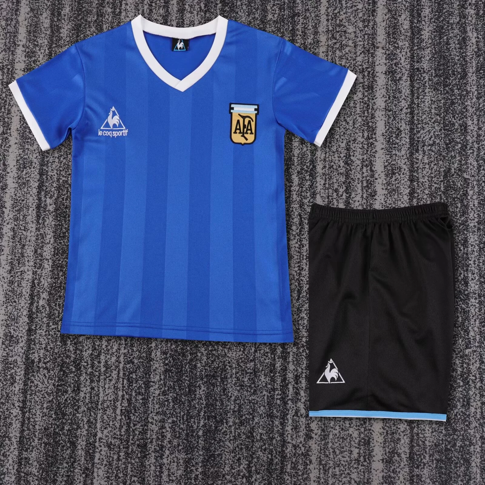 Retro Kids 1986 Kids Argentina Away Football jersey retro