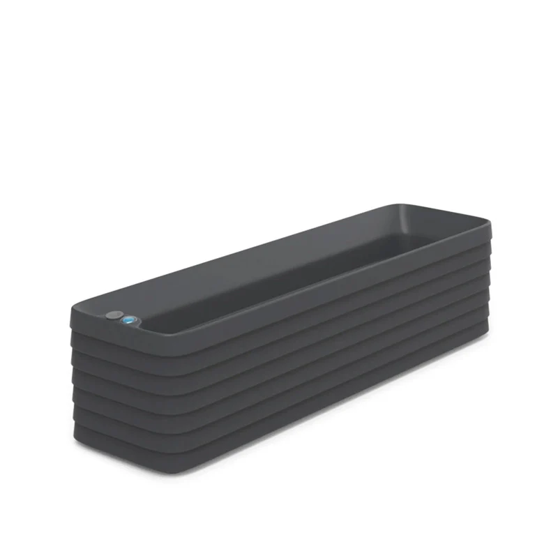 TruDrop Slat Window Box Planter