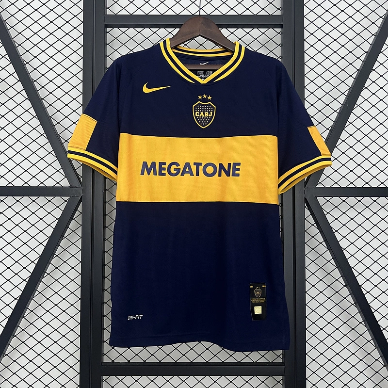 Retro 2006-07 Boca Juniors home Football jersey Retro