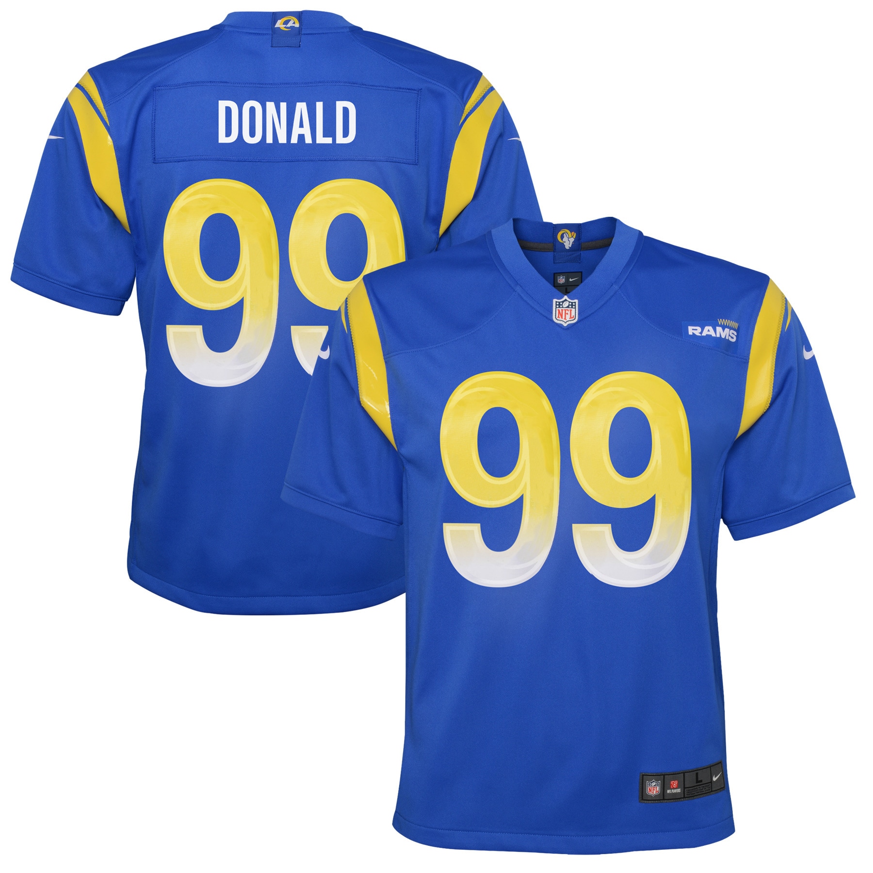 Aaron Donald Los Angeles Rams Nike Youth Game Jersey - Royal
