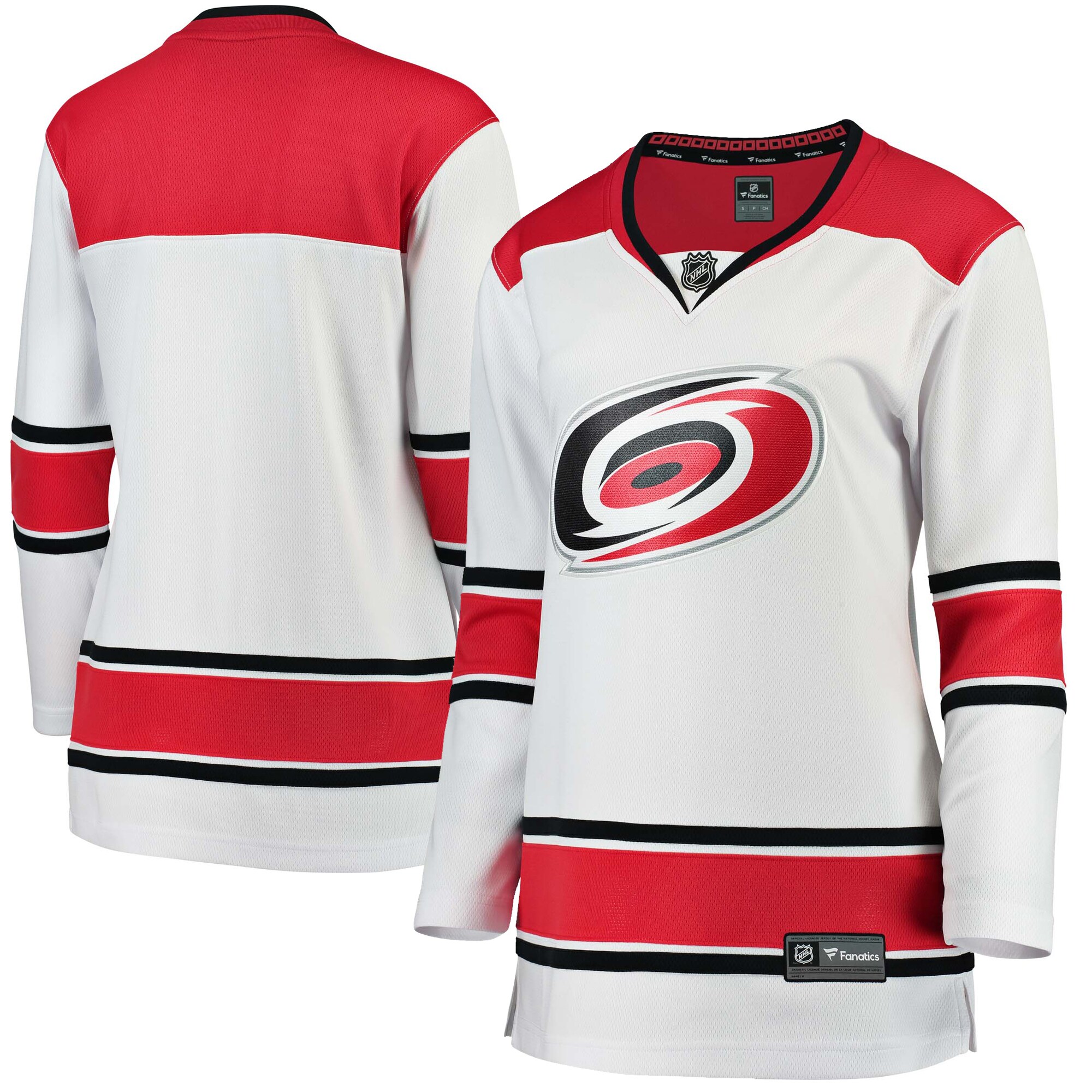 Carolina Hurricanes Fanatics Women’s Away Breakaway Jersey – White
