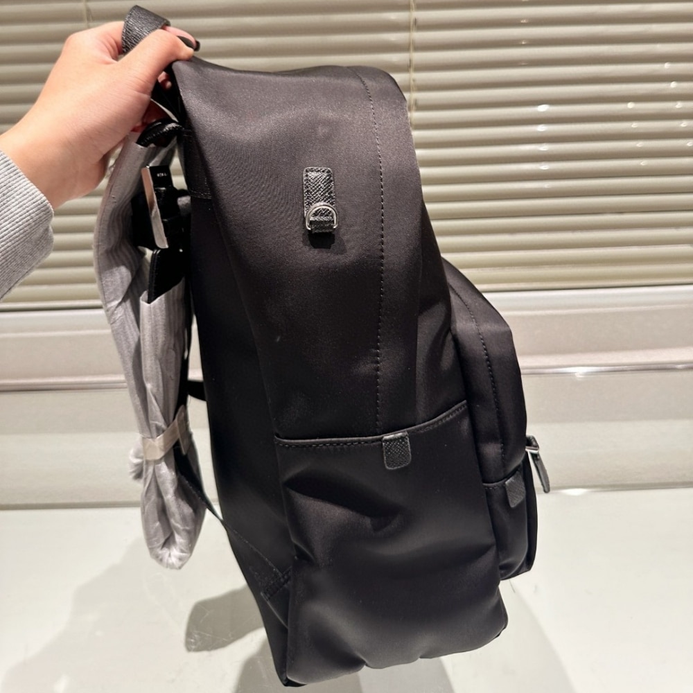Prada Re Nylon Backpack Black 42Cm