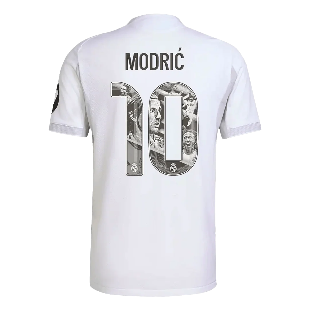 MODRIĆ Special #10 Player Version Real Madrid Home Soccer Jersey 2025/26 White