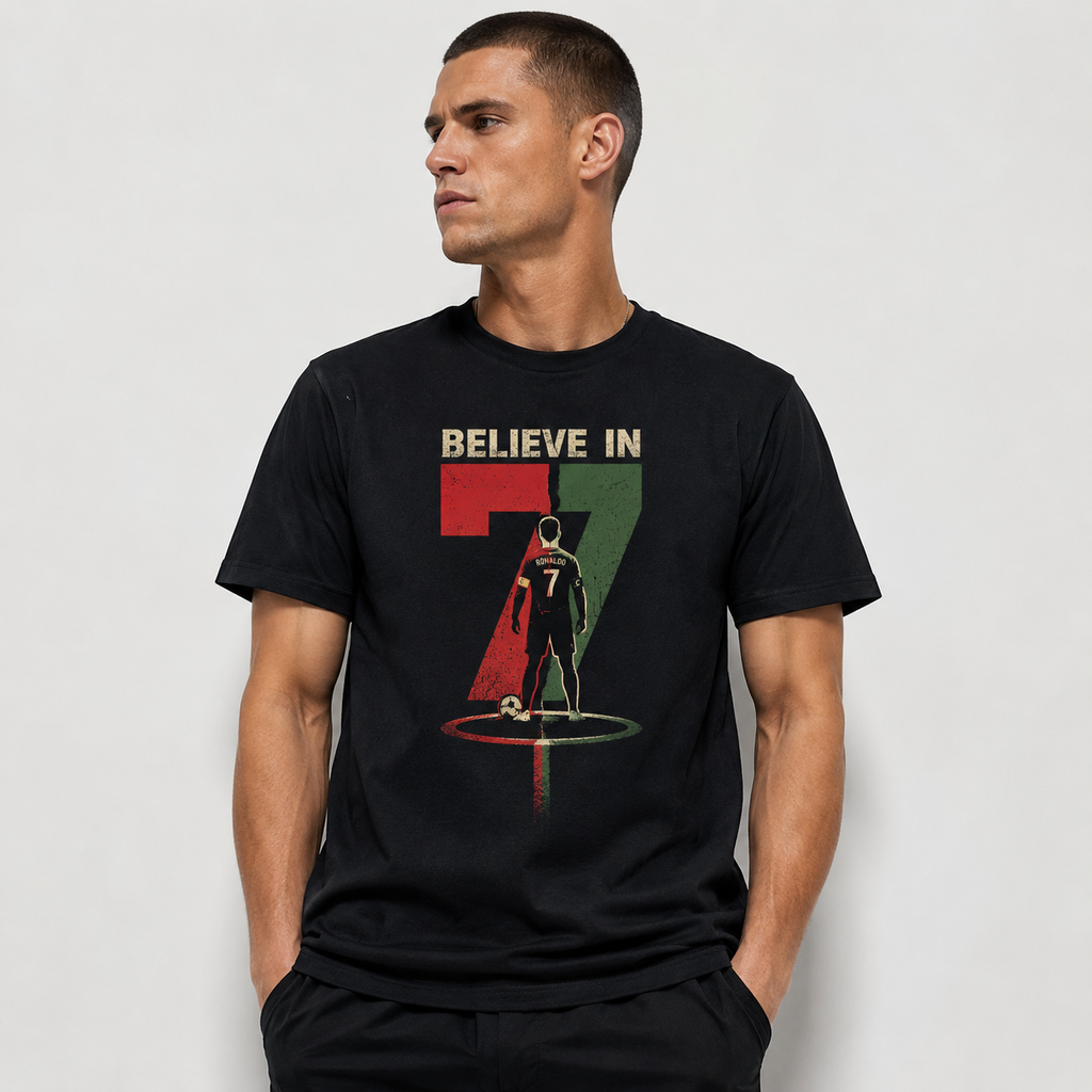 Cristiano Ronaldo Pure Cotton Unisex T-Shirt – Limited-Time Offer