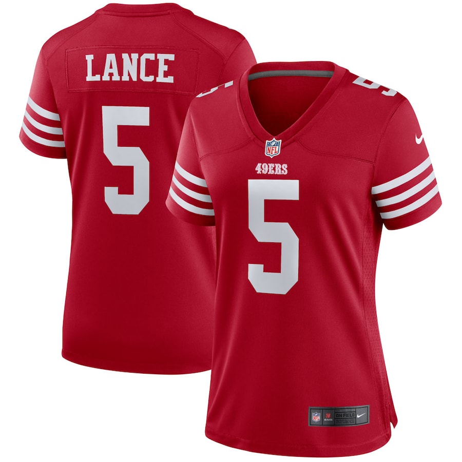 Trey Lance San Francisco 49ers Nike Women's Legend Jersey - Scarlet