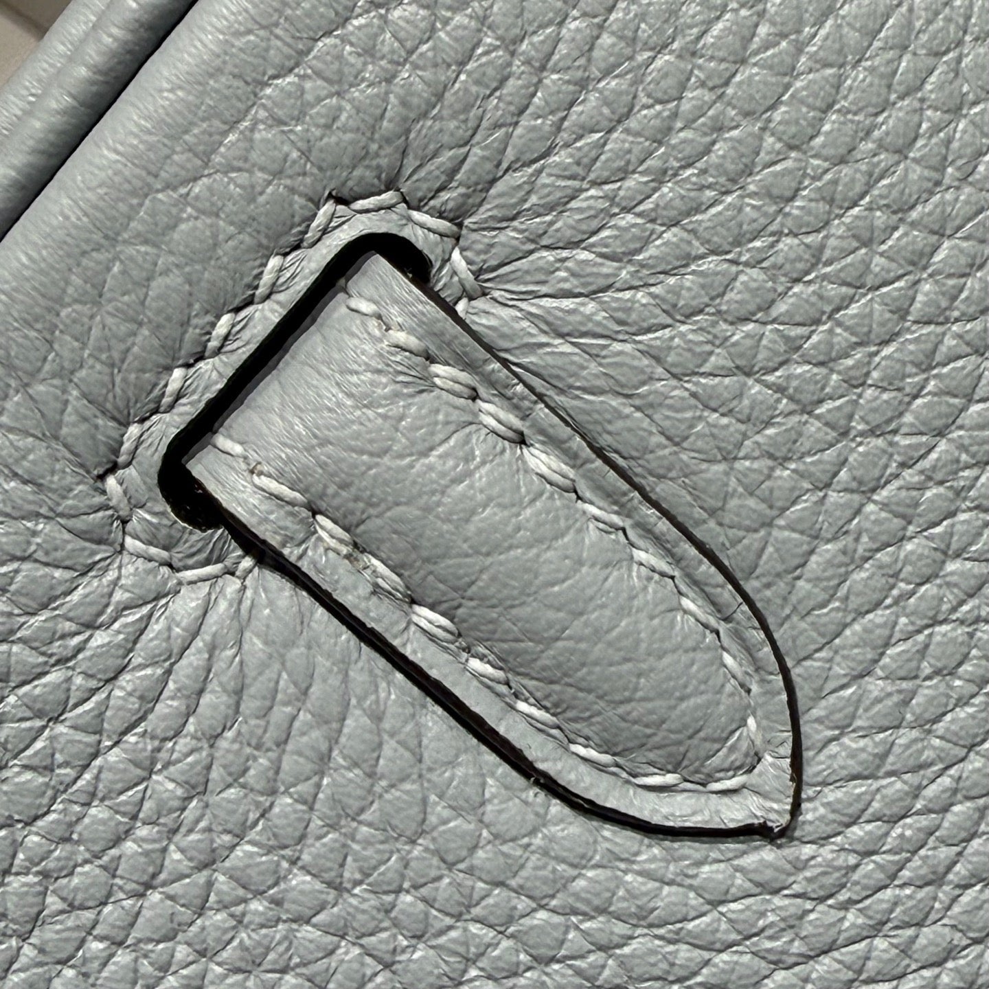 Hermes Birkin 25Cm Baby Blue Togo Leather Silver Hardware 237514