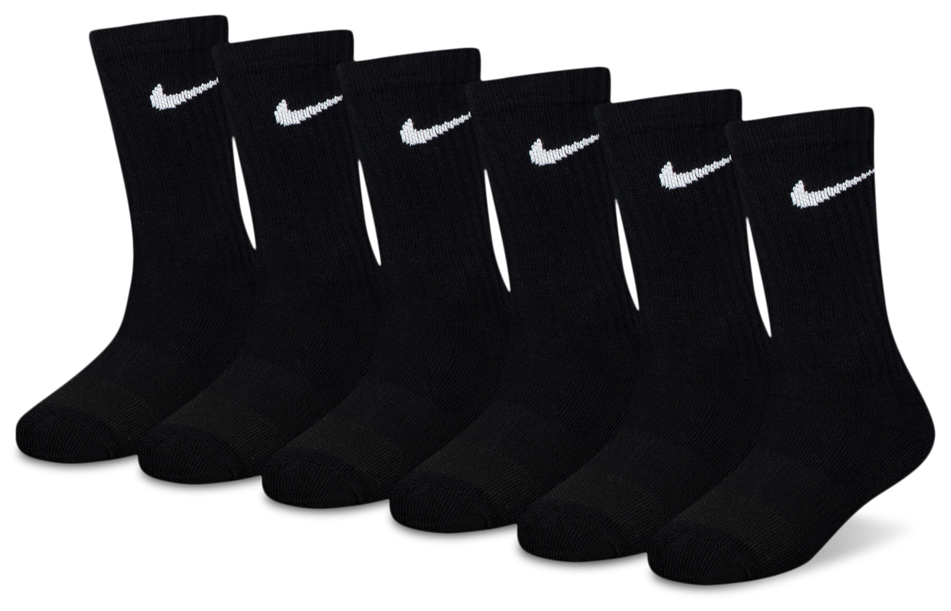 Nike 6 Pack Dri-FIT Performance Basic Crew Socks