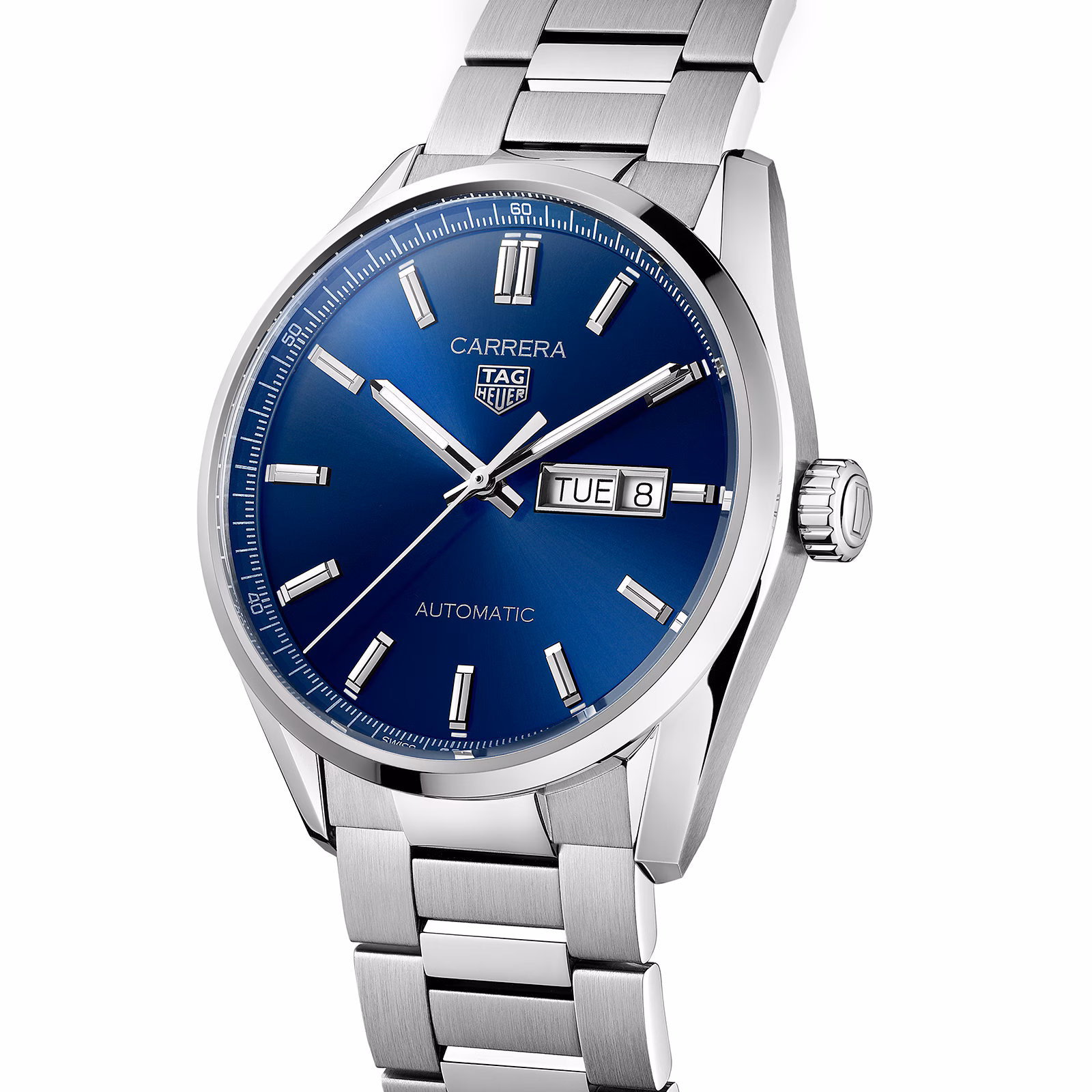 TAG Heuer Carrera Three-Hand Day-Date 41mm Automatic Mens Watch WBN2012.BA0640