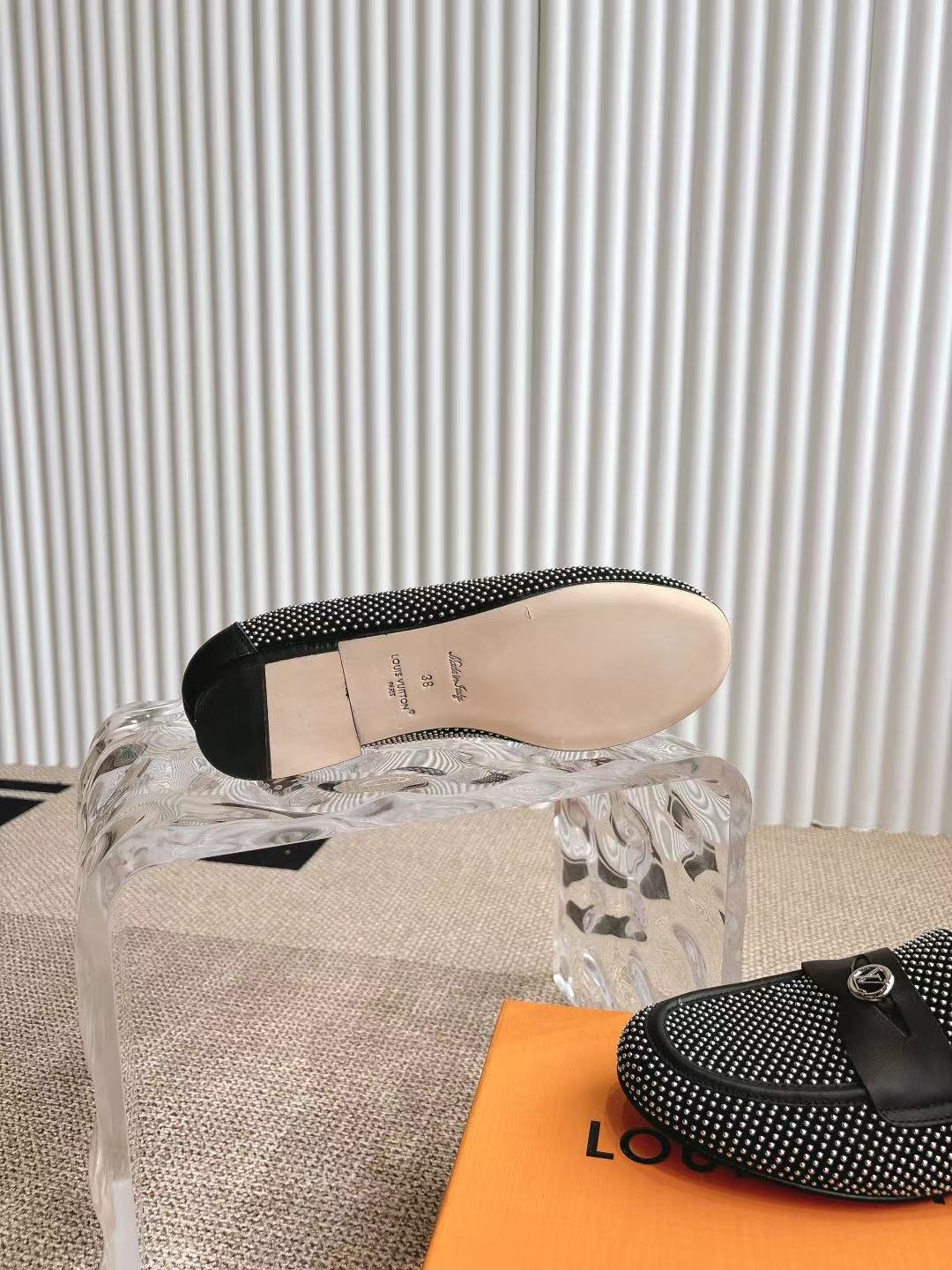 Louis Vuitton Soho Flat Loafer Black