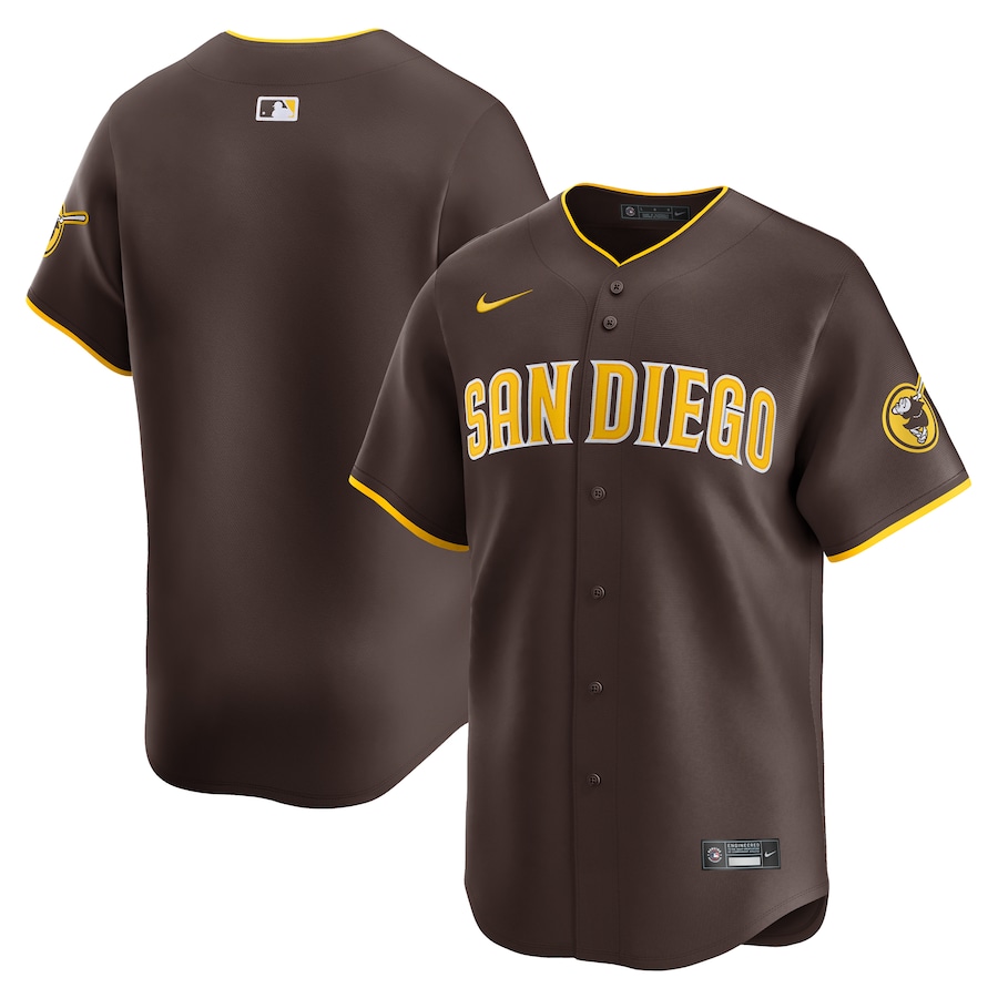 San Diego Padres Away Limited Jersey Brown
