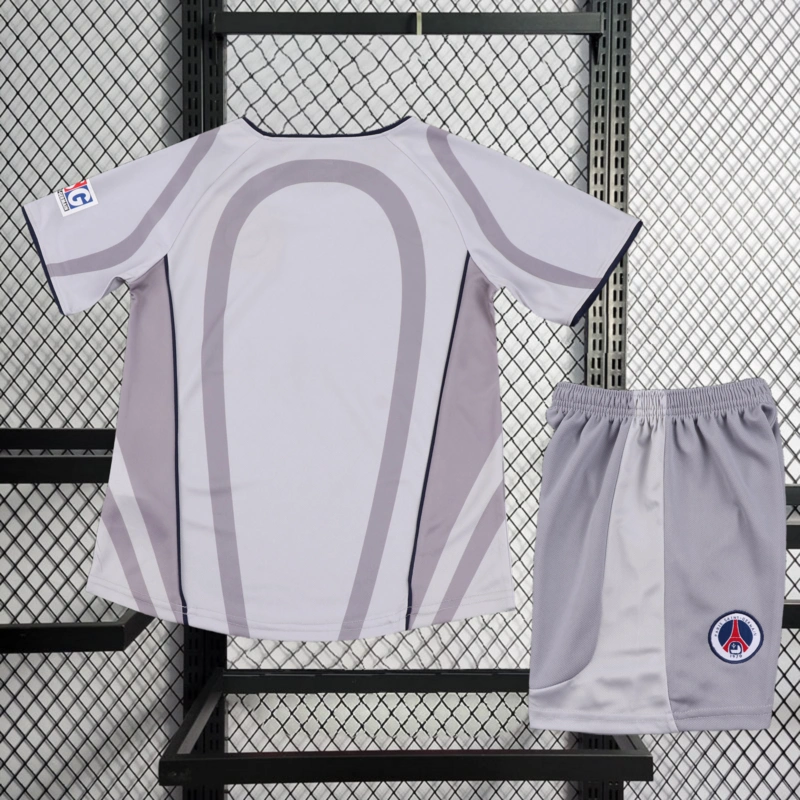 Retro kids 2001-02 kids PSG away Football jersey retro