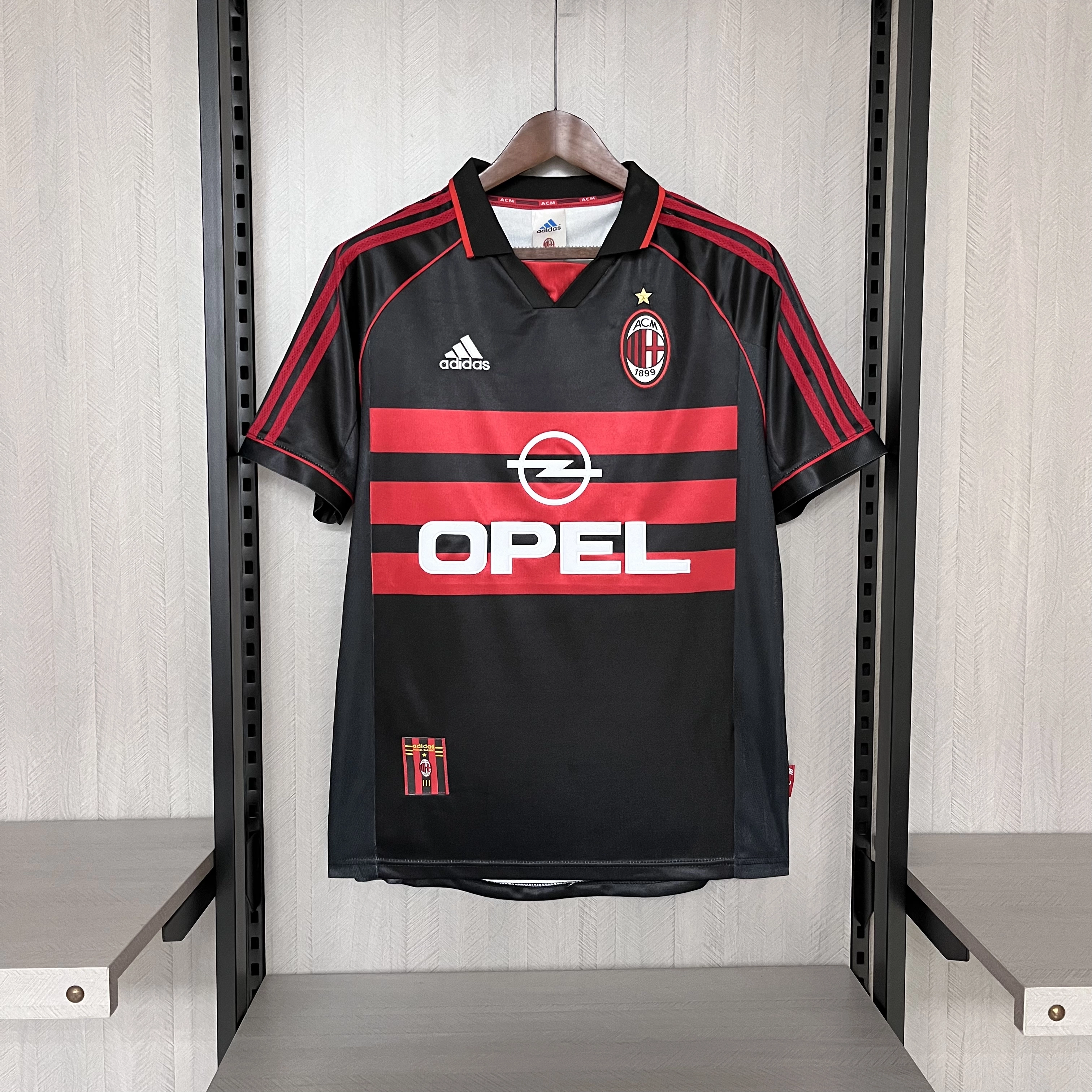 Retro 1998-99 AC Milan Away SHEVCHENKO ALBERTINI BOBAN BIERHOFF MALDINI Football jersey