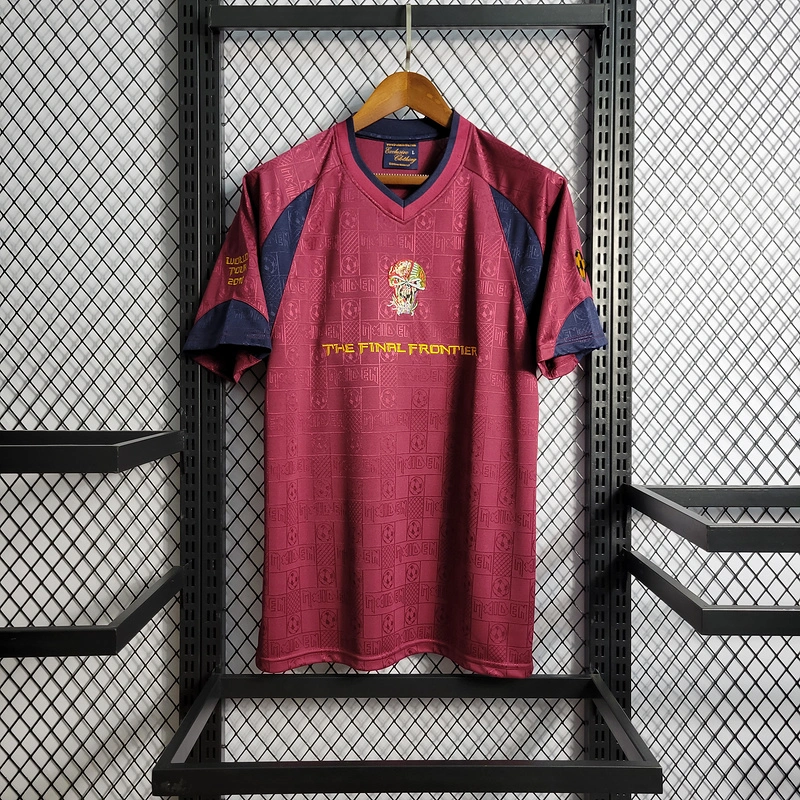 Retro 2010 West Ham Iron Maiden Away Football jersey retro