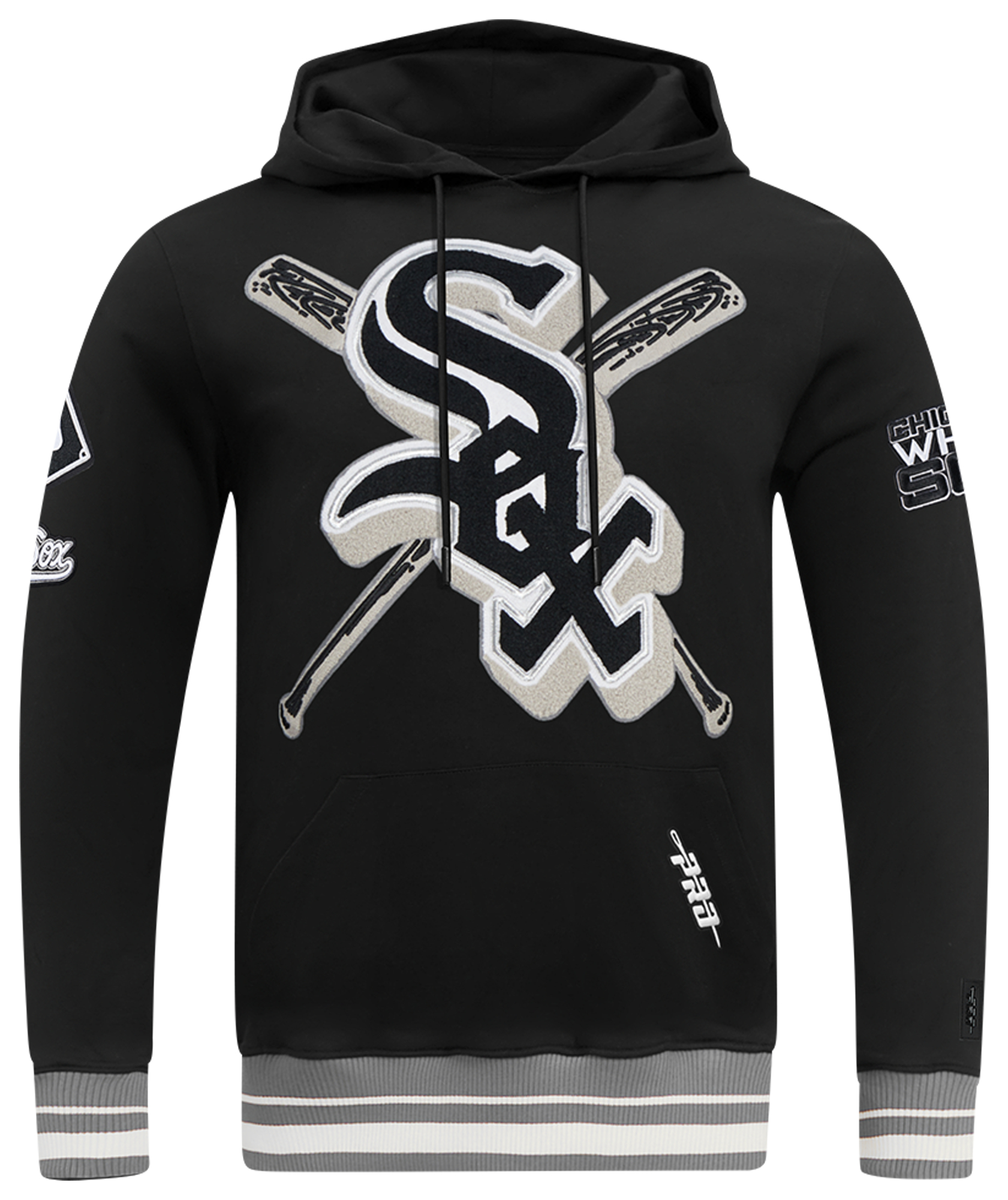 Pro Standard WHITE SOX MASH UP RIB FLC PO HOODIE