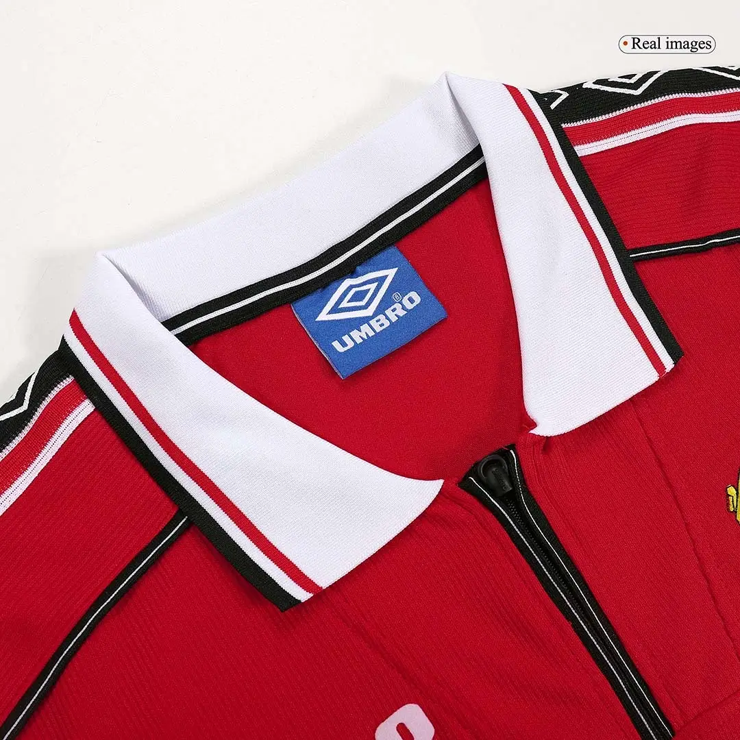 Beckham #7 Manchester United 1998/99 Home Retro Jersey