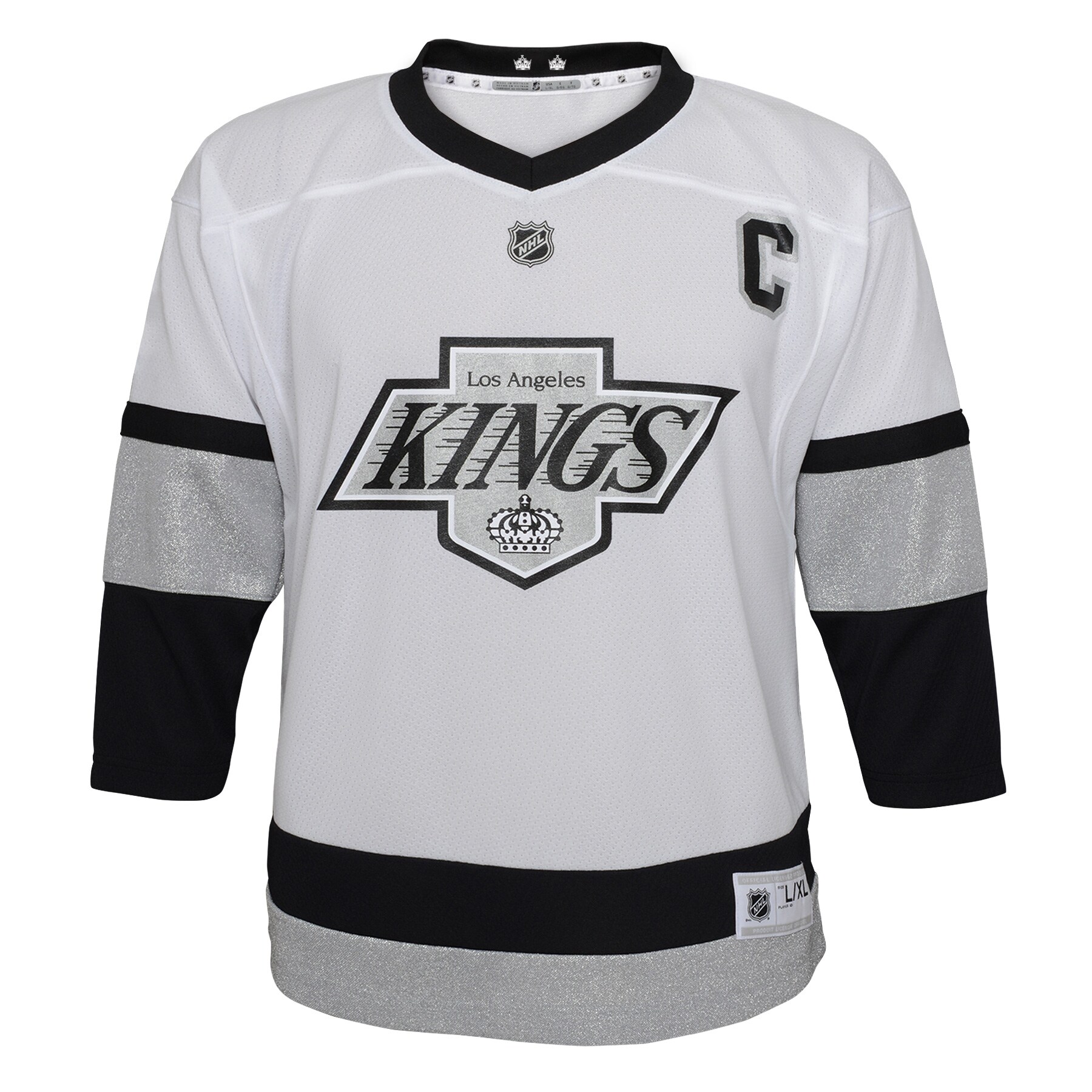 Anze Kopitar Los Angeles Kings Preschool 2021/22 Alternate Replica Player Jersey – White