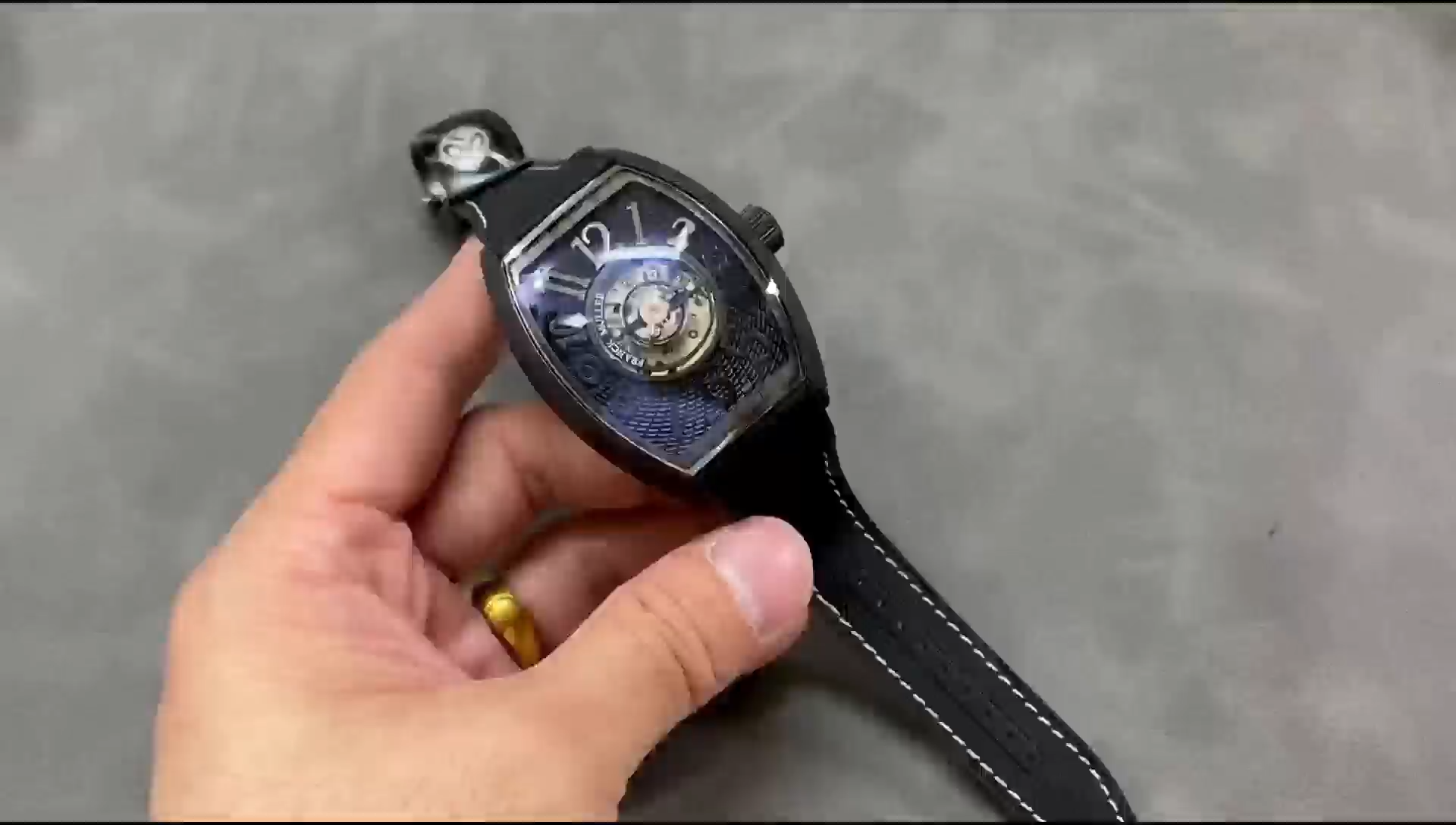 【Super Clone】Franck Muller FM CX 40T - CTR Frand Central Tourbillon Watch