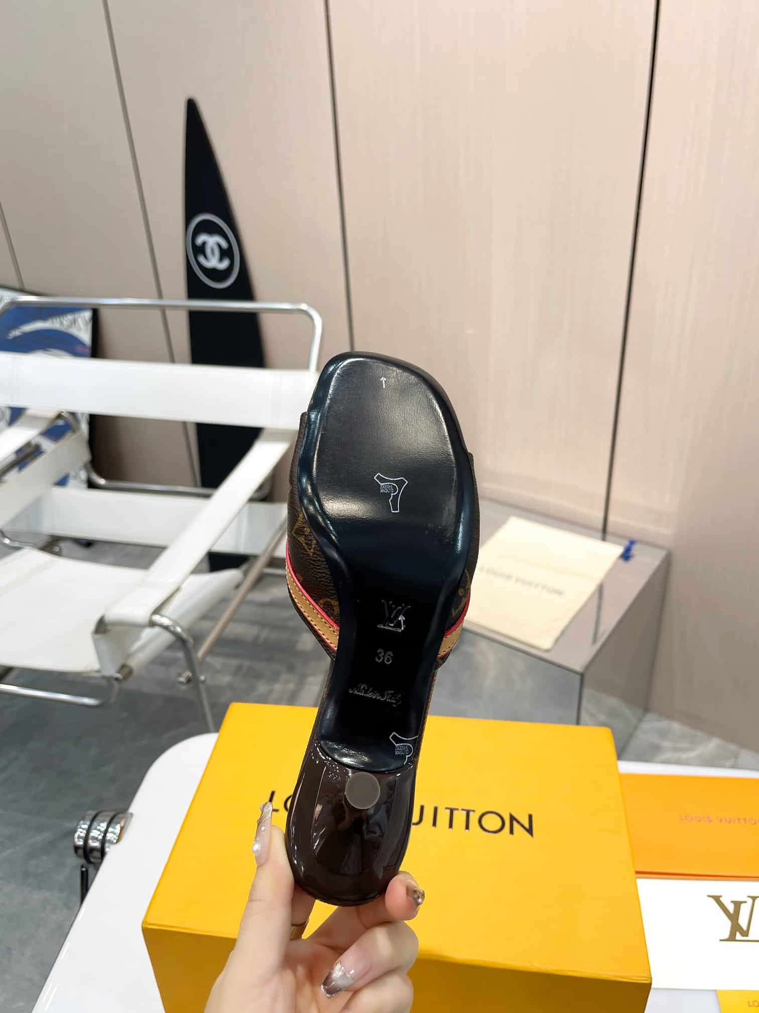 Louis Vuitton Neo Revival Mule Monogram Canvas
