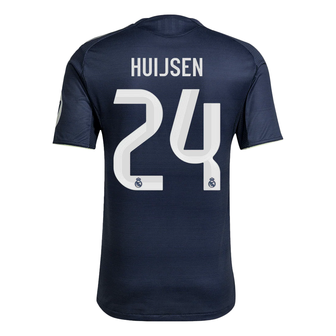 HUIJSEN #24 Real Madrid Away Player Version Soccer Jersey 2025/26