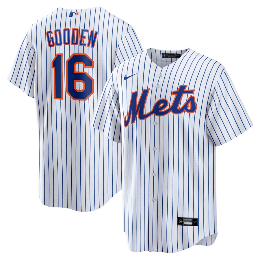 Dwight Gooden New York Mets Home Player Jersey White