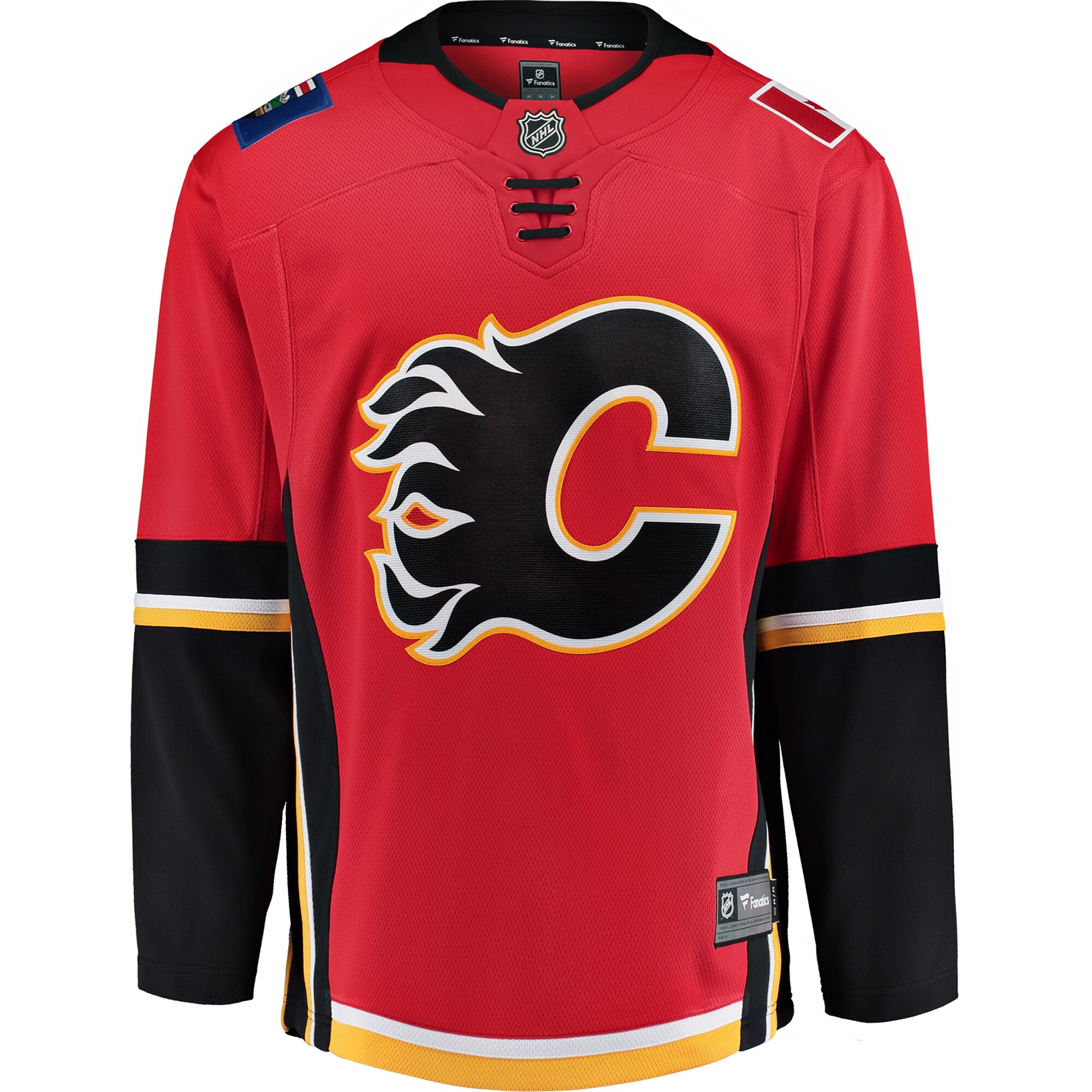 Calgary Flames Fanatics Youth Premier Breakaway Alternate Jersey – Red/Black
